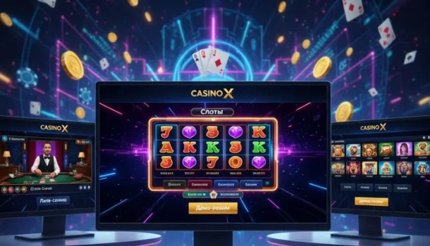 Игровые автоматы Casino X: слоты, лайв-казино и демо-режим